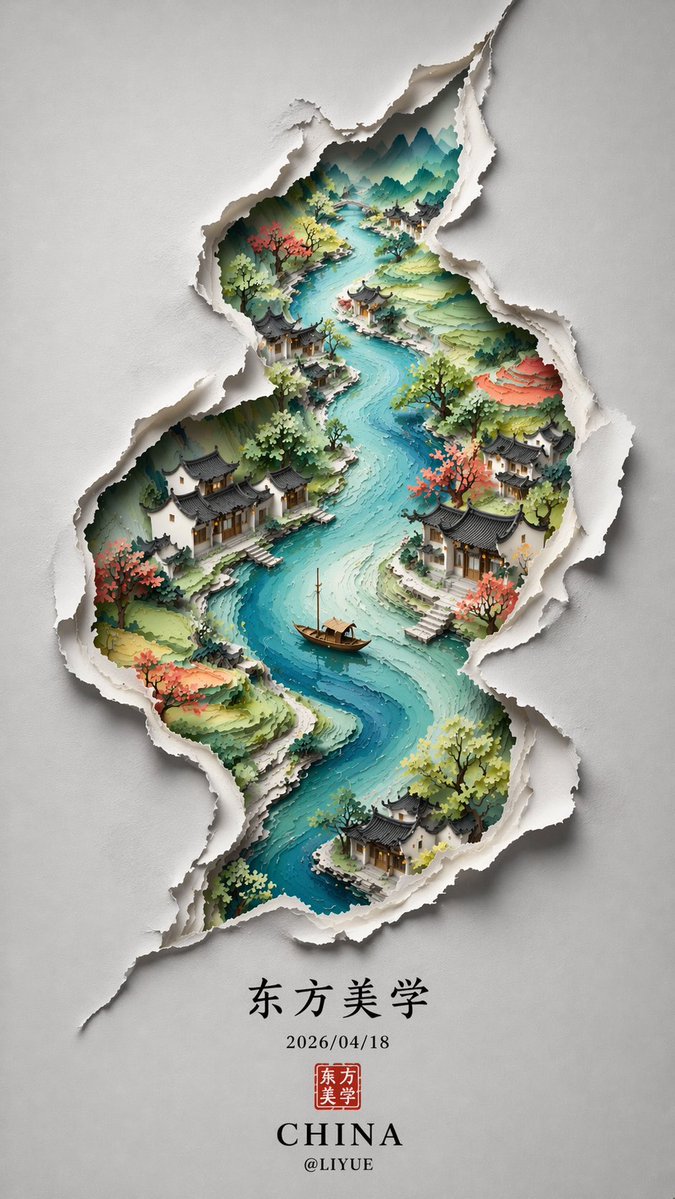 Chinese Minimalist S-Shaped Poster — GPT Image 2 Prompt