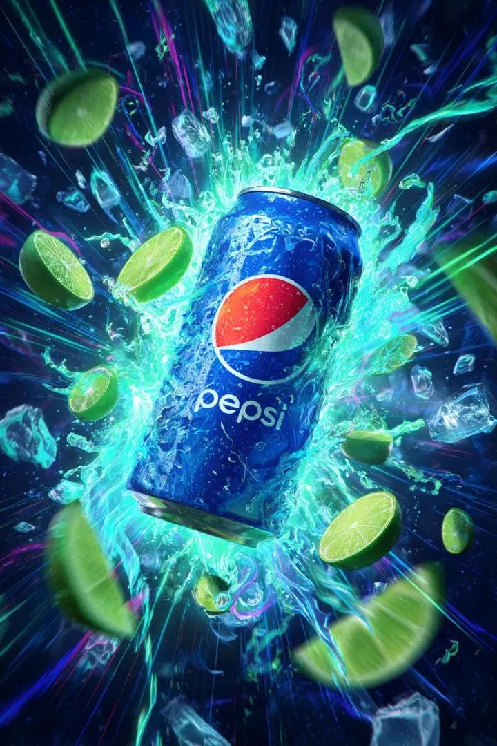 Cinematic Cola Can Explosion Advertisement Prompt — Nano Banana Pro AI Generated Image