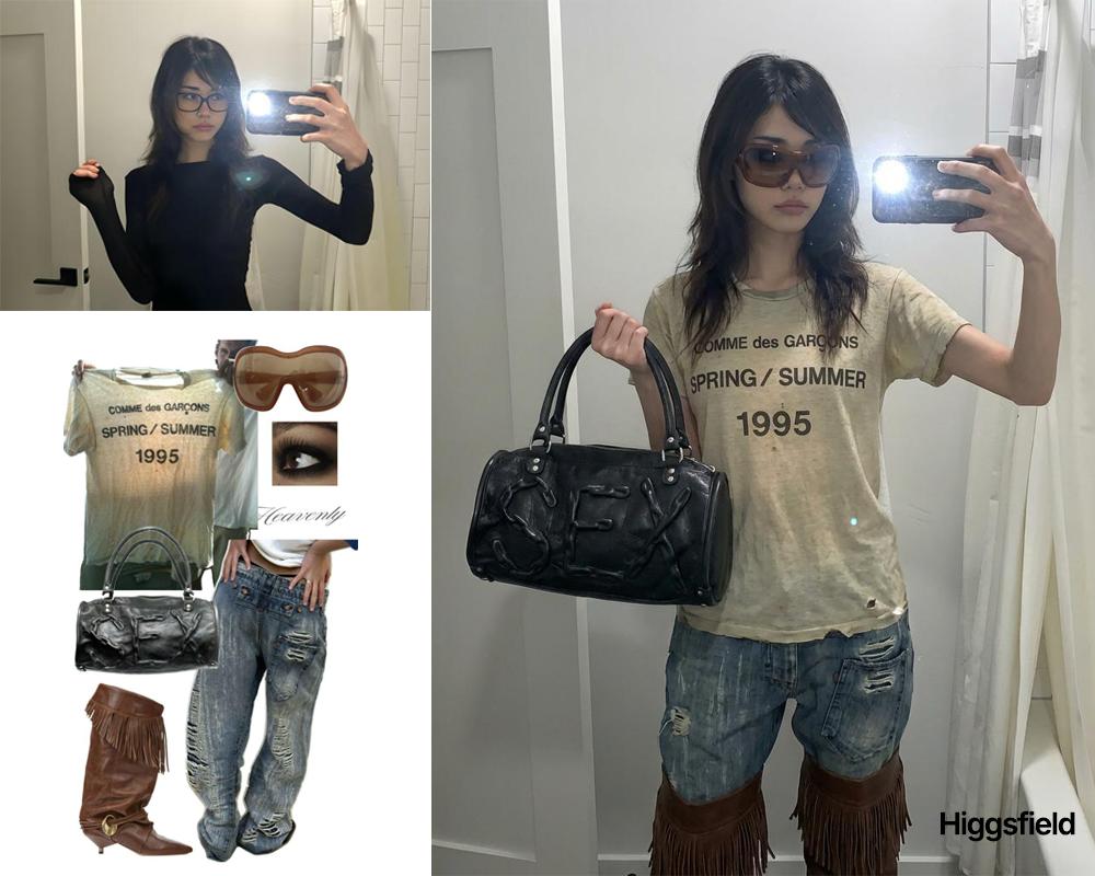 Outfit transfer between two images — Nano Banana Pro AI Generated Image