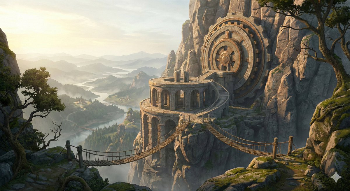 Cinematic Concept Art for Ancient Astronomical Observatory — Nano Banana Pro AI Generated Image