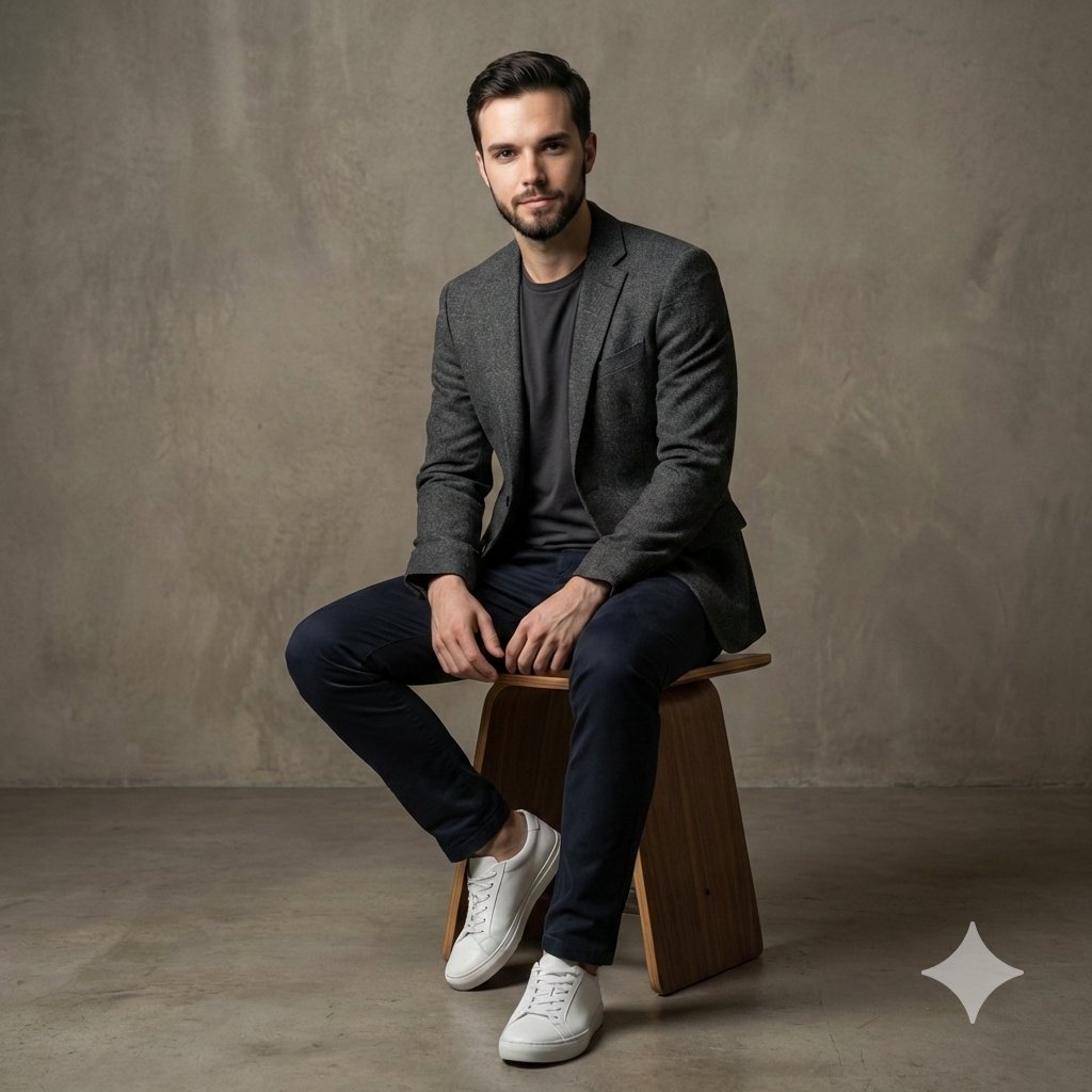 Photorealistic Studio Portrait with Identity Preservation — Nano Banana Pro AI Generated Image