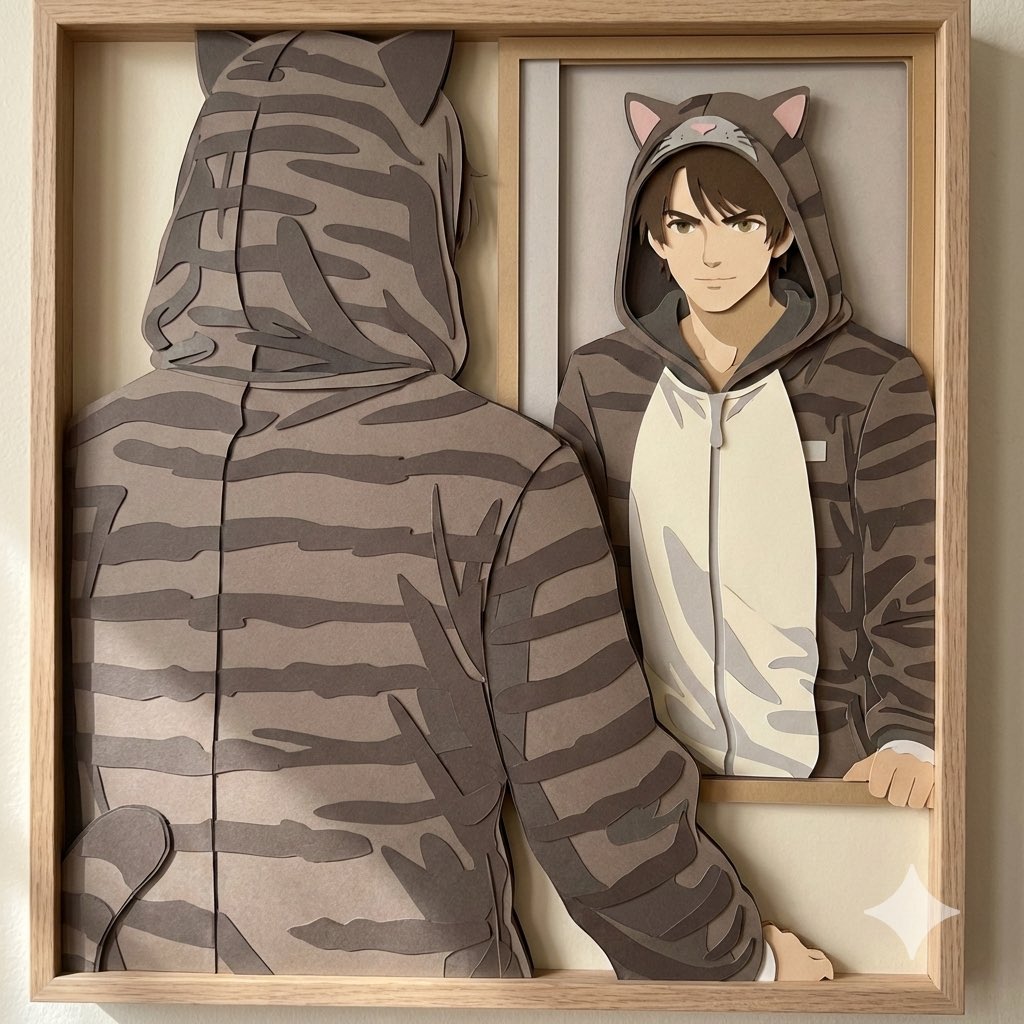 Shadow Box Conversion Prompt — Nano Banana Pro AI Generated Image