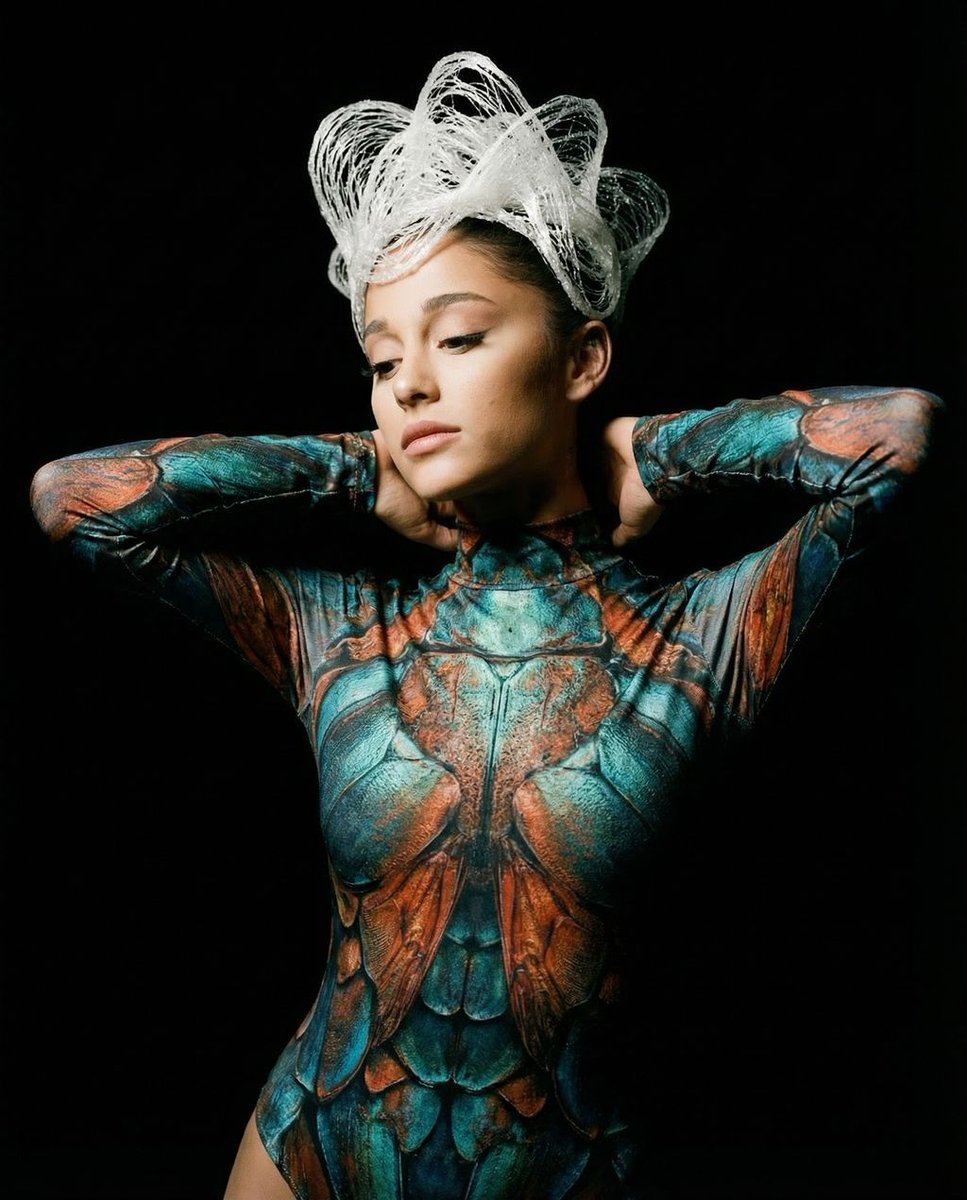 Hyper-Realistic Avant-Garde Fashion Portrait: Cellular Elegance — Nano Banana Pro AI Generated Image