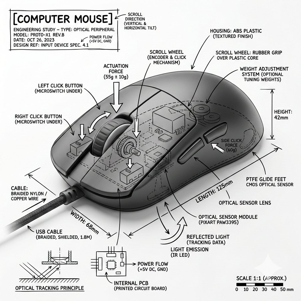 Technical Infographic Overlay for Object Annotation — Nano Banana Pro AI Generated Image