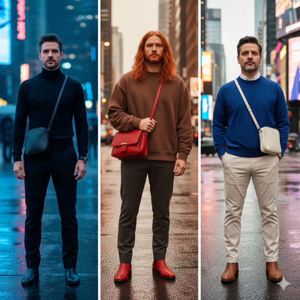 Cinematic Male Celebrity Urban Portrait Series — Nano Banana Pro AI Generated Image