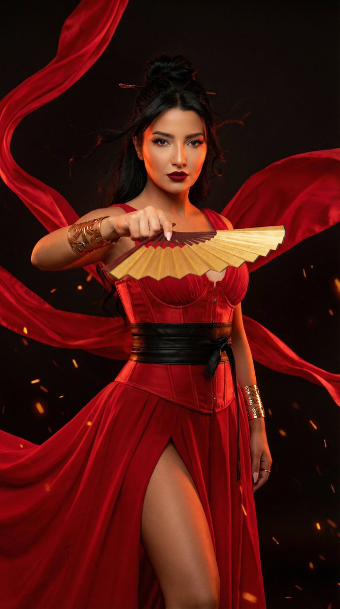 Cinematic Warrior Goddess Editorial Upgrade — Nano Banana Pro AI Generated Image