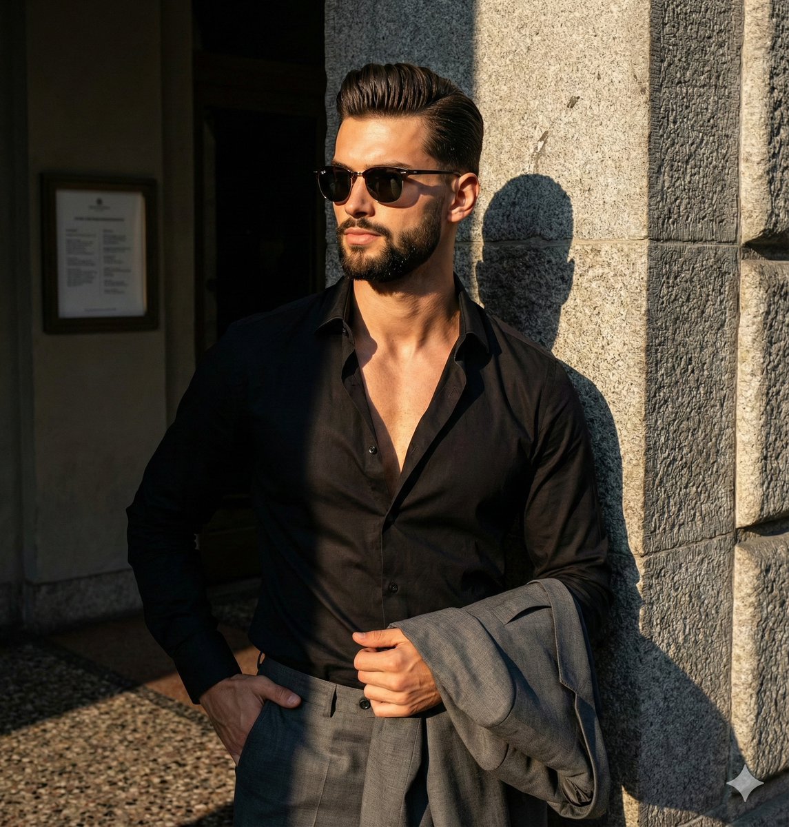 Dramatic High-Contrast Editorial Portrait Prompt — Nano Banana Pro AI Generated Image