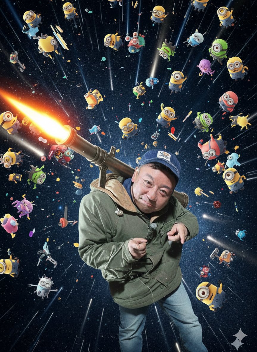 Nano Banana Pro Rocket Launcher Action Prompt — Nano Banana Pro AI Generated Image