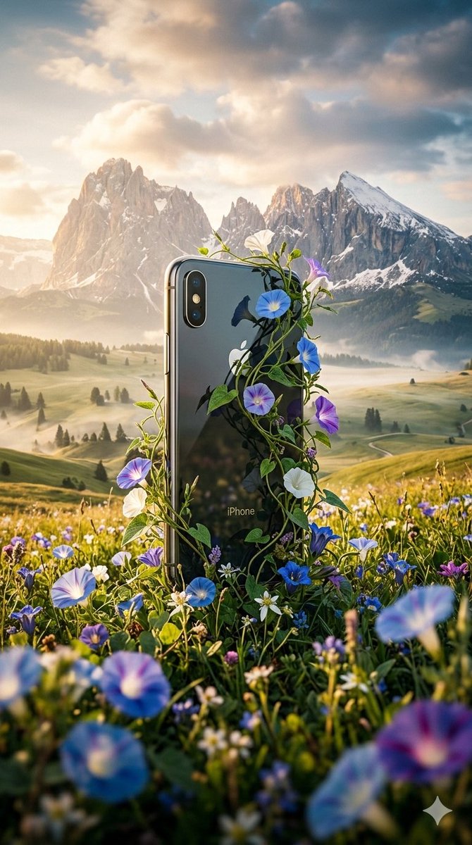 Hyperrealistic Nature-Reclaiming-Tech Poster — Nano Banana Pro AI Generated Image