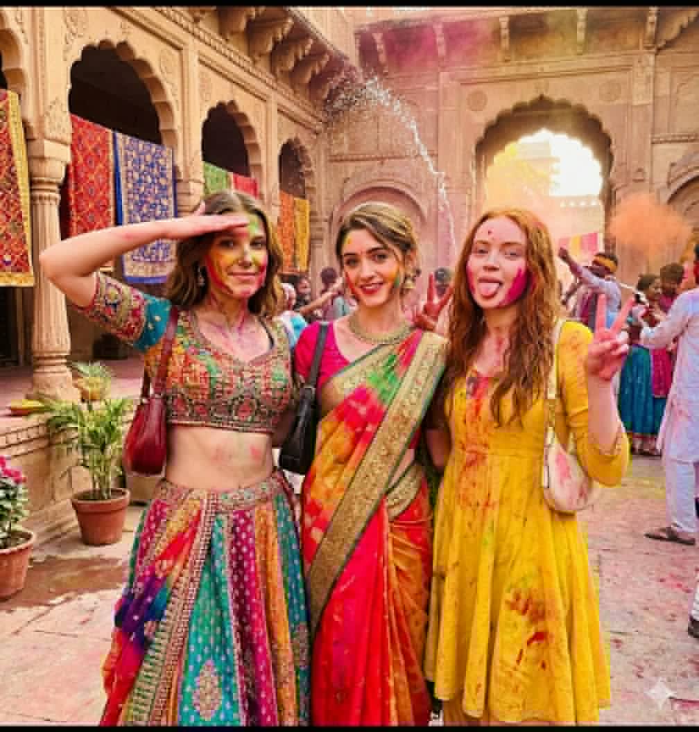 Holi Festival Cinematic Photojournalism — Nano Banana Pro AI Generated Image