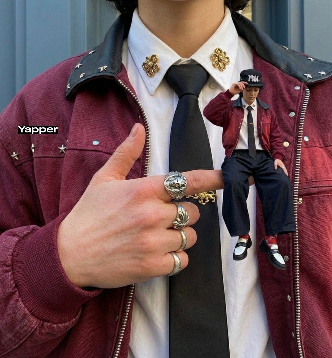 Surreal Macro Fashion Composition — Nano Banana Pro AI Generated Image