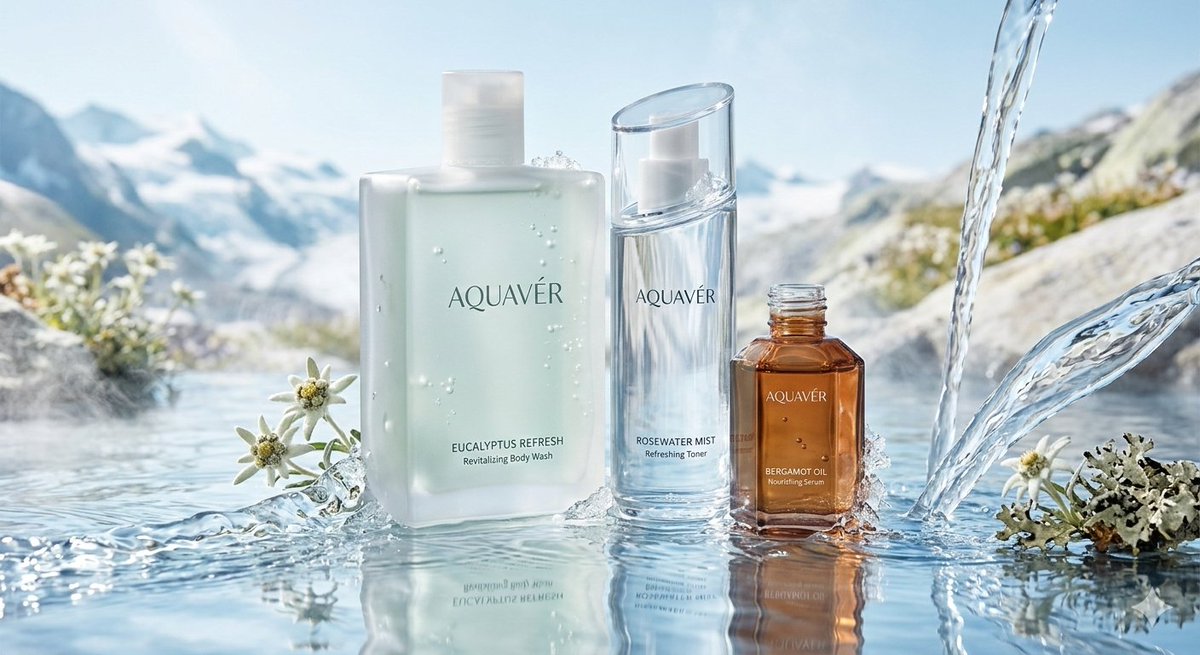 Luxury Skincare Product Photography Prompt — Nano Banana Pro AI Generated Image