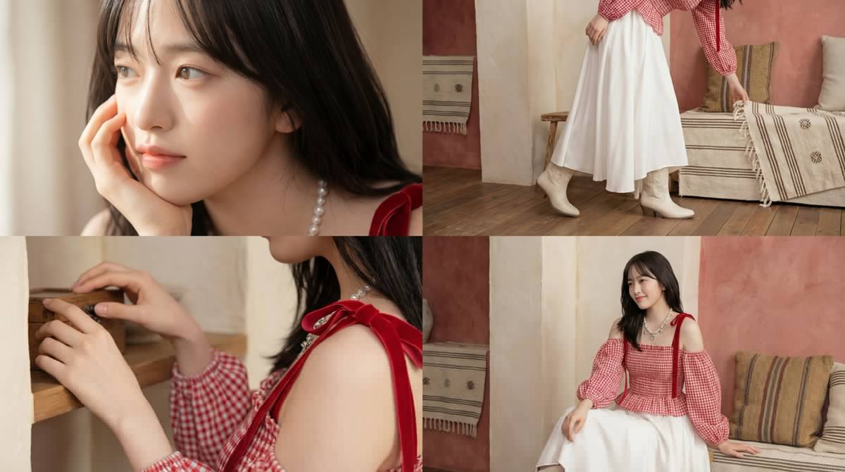 Cinematic short video prompt for female portraiture — Nano Banana Pro AI Generated Image