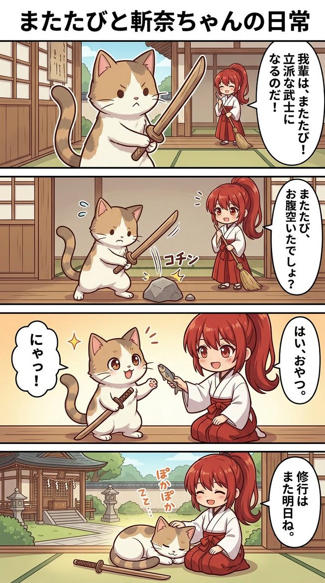 4-Panel Manga Generation Prompt — Nano Banana Pro AI Generated Image