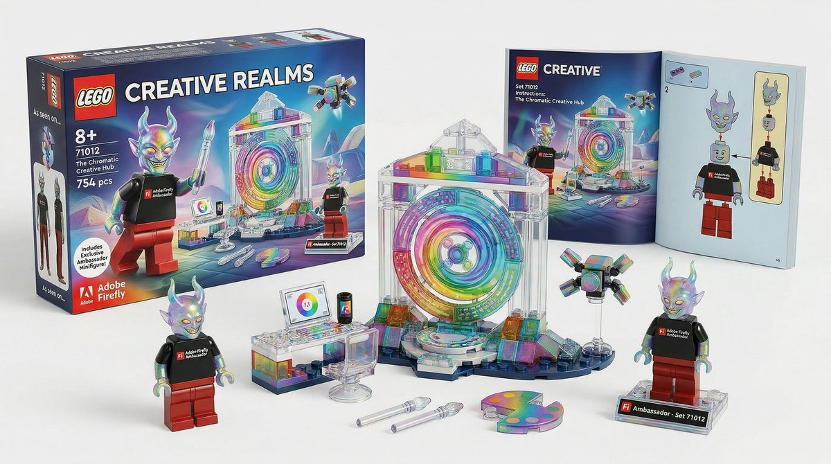 Lego Set Design Prompt Template — Nano Banana Pro AI Generated Image