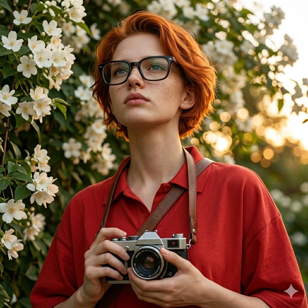 Ultra-Realistic Portrait with Vintage Camera Prompt — Nano Banana Pro AI Generated Image