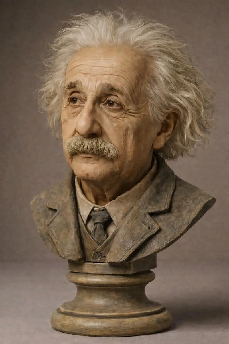 Polychrome Carved Wooden Sculpture Portrait — Nano Banana Pro AI Generated Image