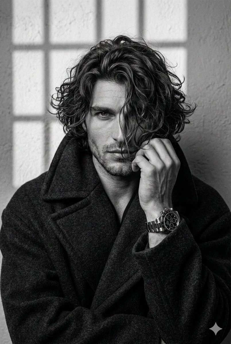 Black and White Aesthetic Close-up Portrait — Nano Banana Pro AI Generated Image