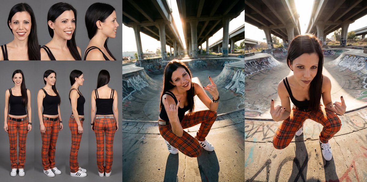 DSLR Character Sheet for Profiles — Nano Banana Pro AI Generated Image