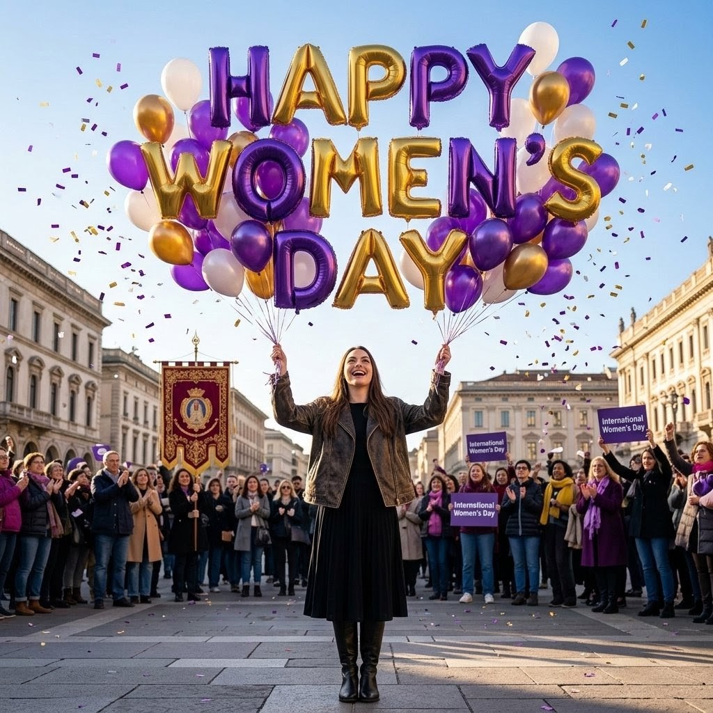 Cinematic Scene for Happy Women's Day — Nano Banana Pro AI Generated Image