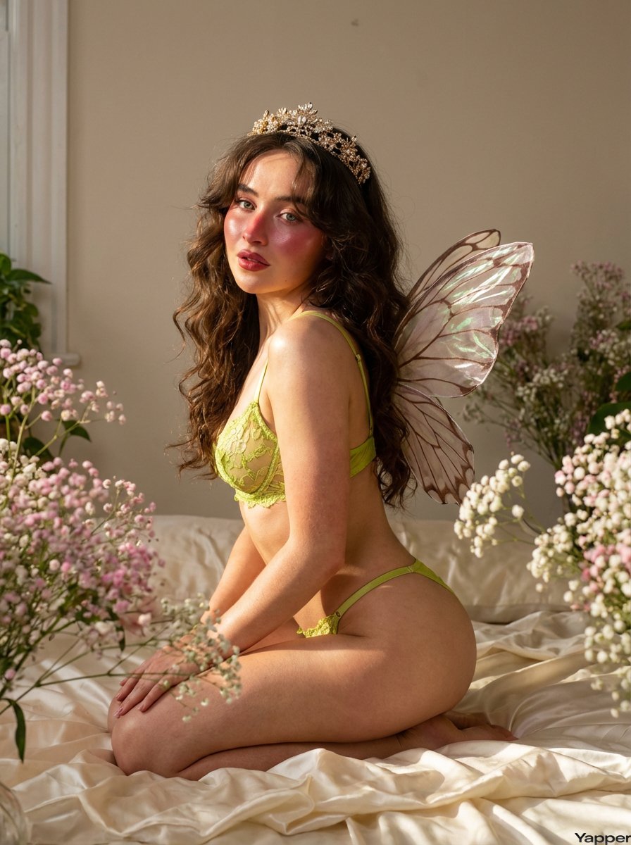 Ethereal Fairy-core Sabrina Carpenter Prompt for Nano Banana Pro — Nano Banana Pro AI Generated Image