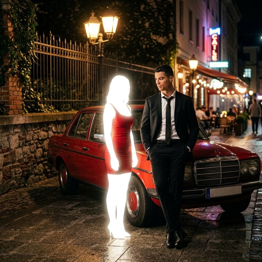 Cinematic Night Scene Prompt for Nano Banana — Nano Banana Pro AI Generated Image