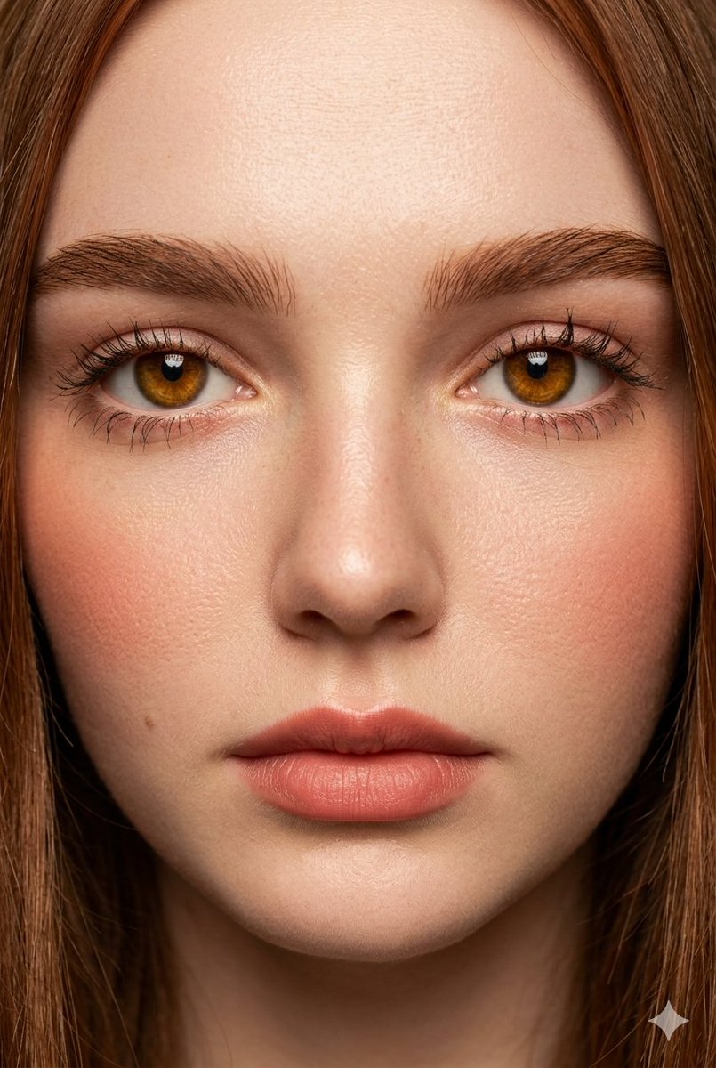 Extreme Close-Up Fashion Beauty Portrait — Nano Banana Pro AI Generated Image