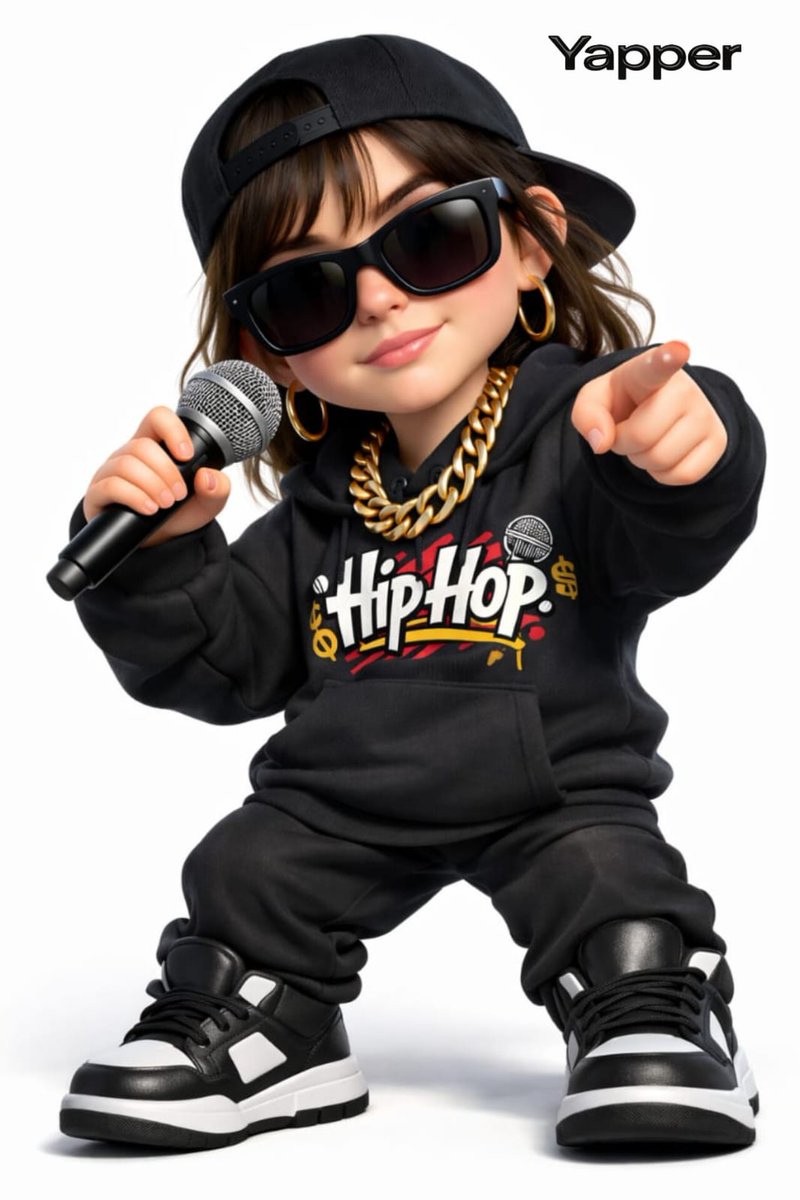 3D Cartoon Rap Style Woman Prompt — Nano Banana Pro AI Generated Image