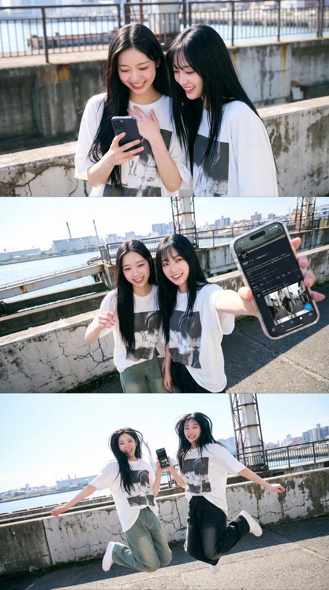 1x3 Grid Phone Motion Edit JSON Prompt — Nano Banana Pro AI Generated Image