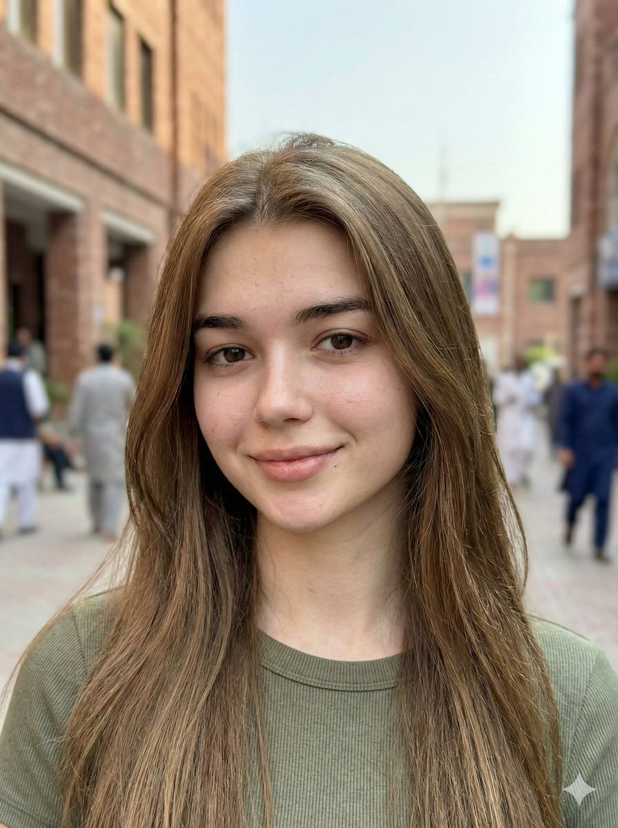 Hyper-Realistic Mobile Camera Portrait of a Girl — Nano Banana Pro AI Generated Image