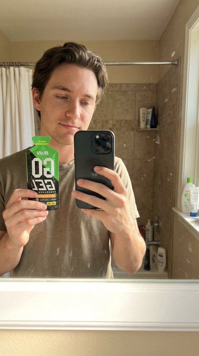 Hyper-Realistic Mirror Selfie with Product — Nano Banana Pro AI Generated Image