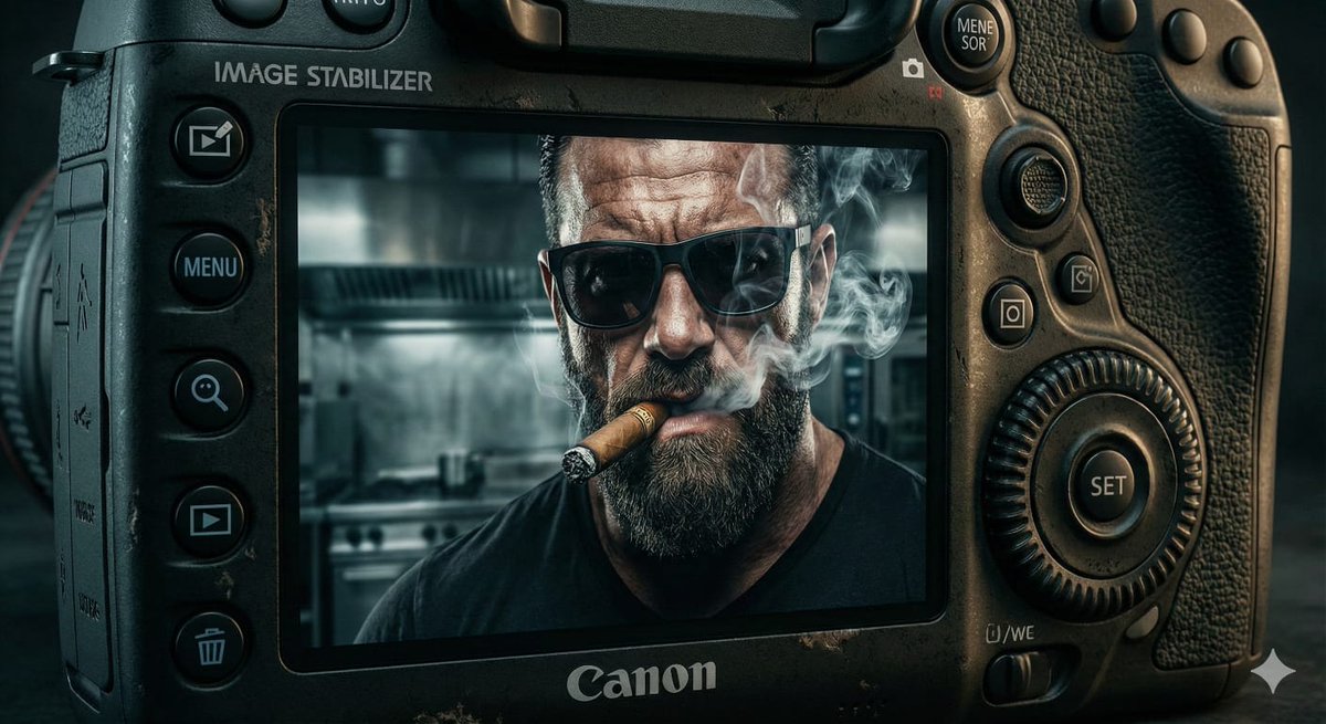 Digital Camera Screen Portrait — Nano Banana Pro AI Generated Image