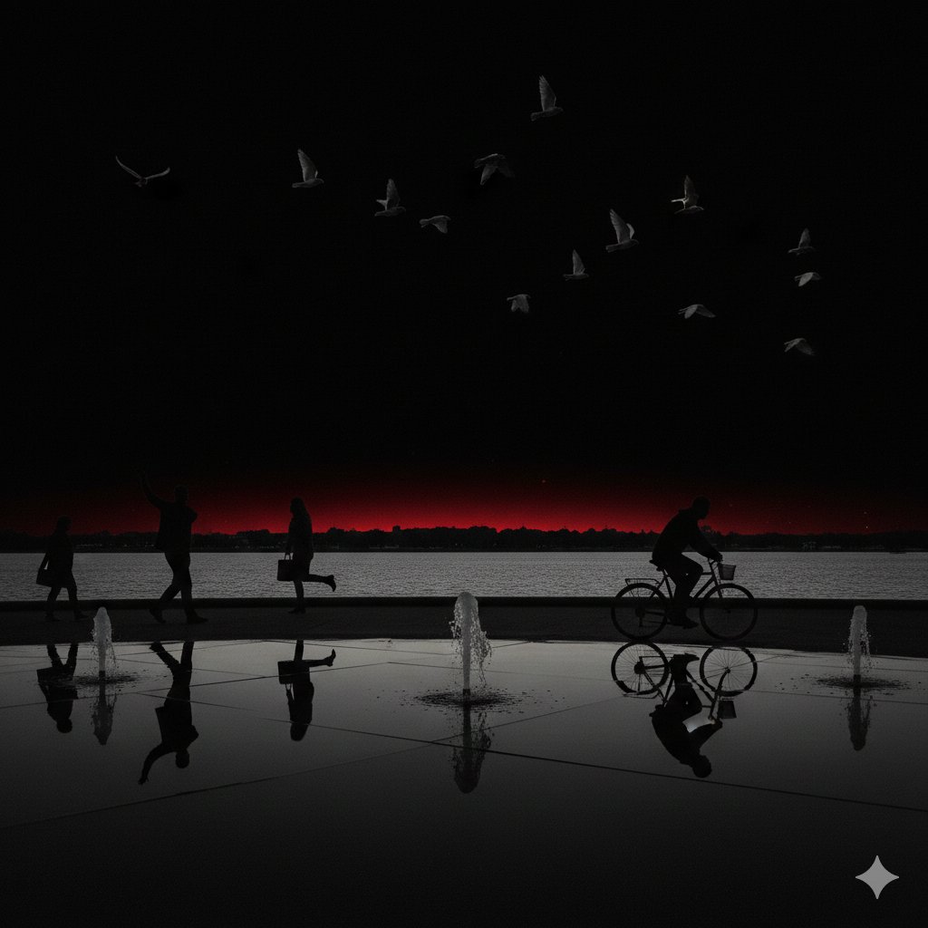 Cosmic Catastrophe Blackout Scene — Nano Banana Pro AI Generated Image