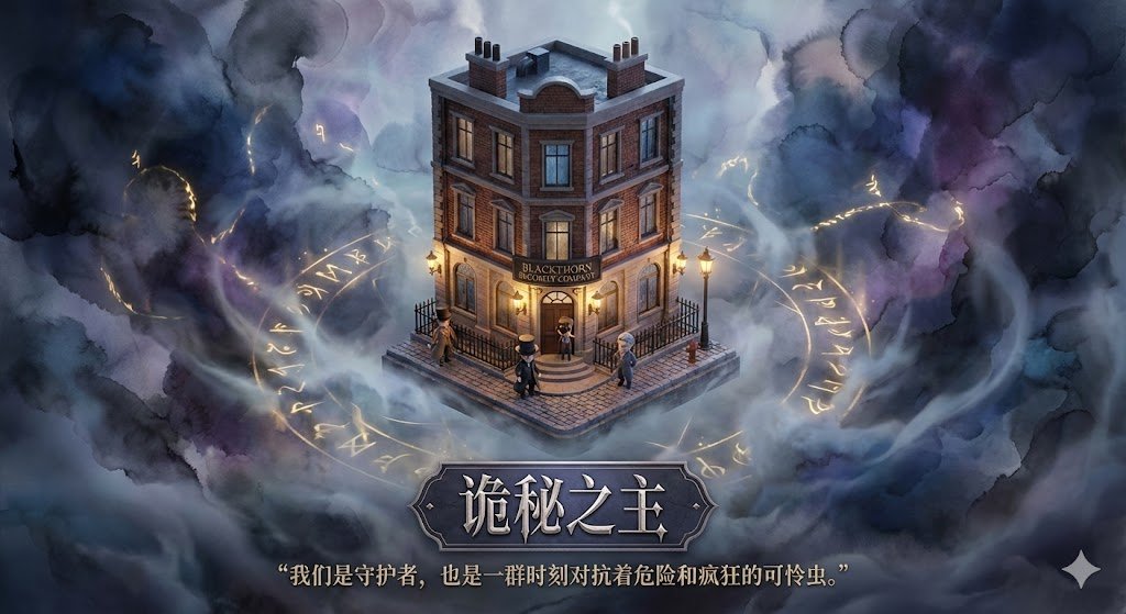 3D Diorama Poster for 'Lord of the Mysteries' — Nano Banana Pro AI Generated Image