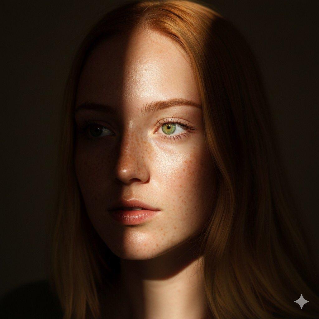 8K Chiaroscuro Portrait JSON — Nano Banana Pro AI Generated Image