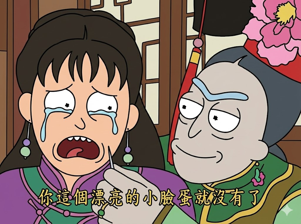 Style Transfer to Rick and Morty — Nano Banana Pro AI Generated Image