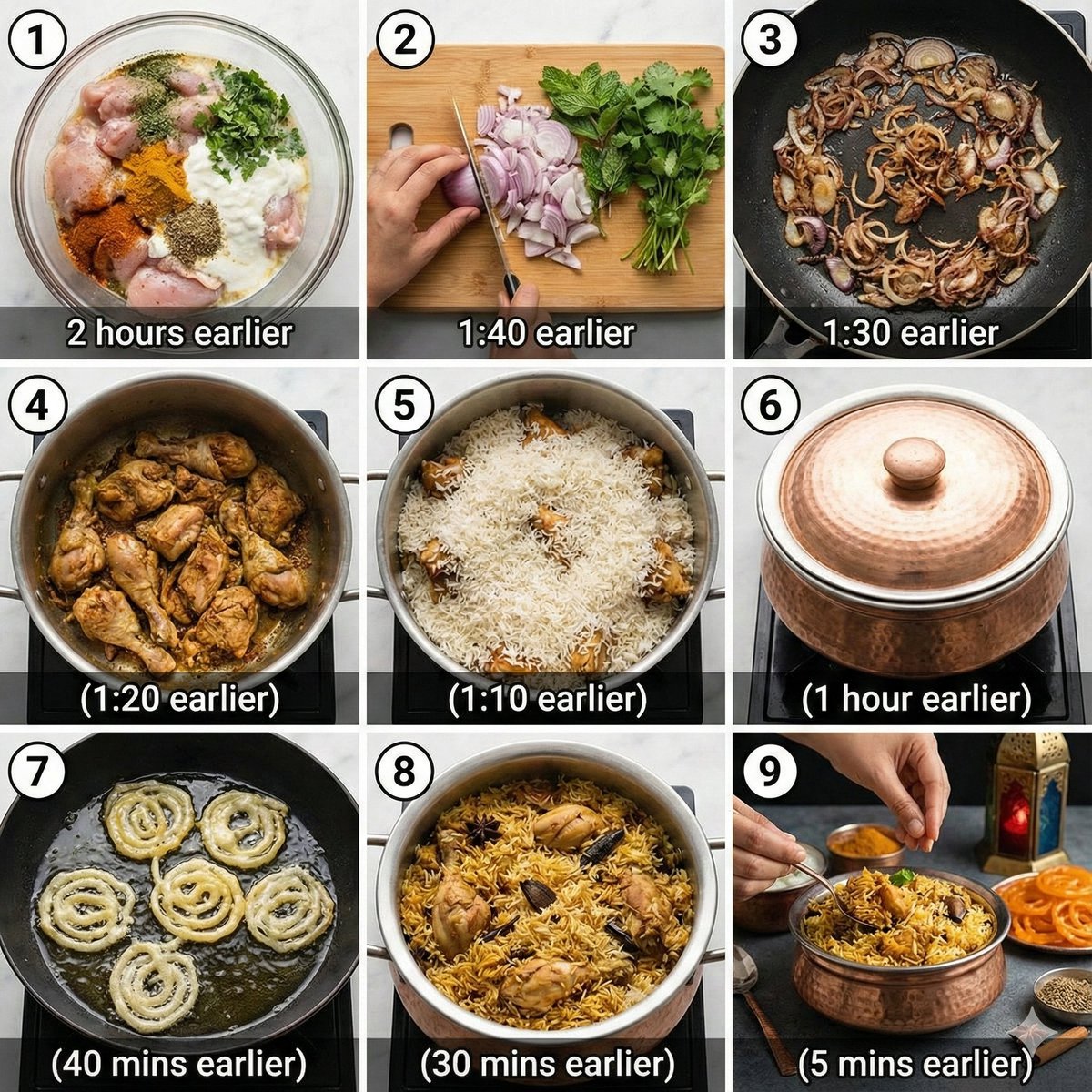 Chicken Biryani Prompt — Nano Banana Pro AI Generated Image