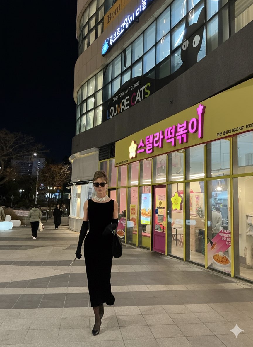 Audrey Hepburn in 'Breakfast at Tiffany's' Prompt — Nano Banana Pro AI Generated Image