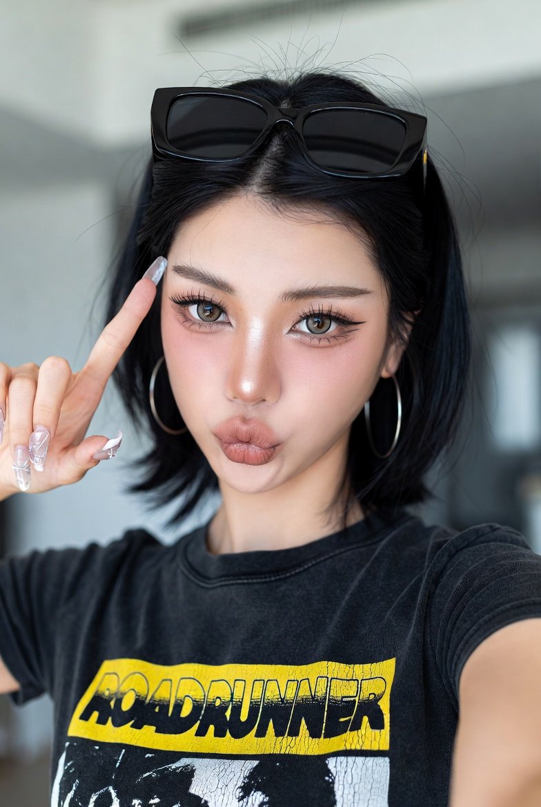 Ulzzang/Douyin Selfie Portrait Prompt — Nano Banana Pro AI Generated Image