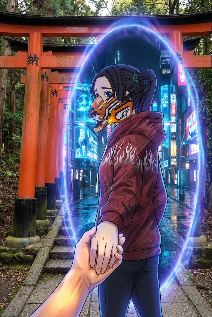 Portal Scene Generation Prompt — Nano Banana Pro AI Generated Image