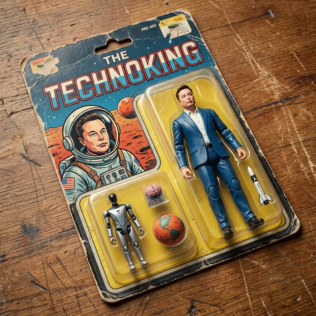 Vintage Action Figure Packaging Generator — Nano Banana Pro AI Generated Image