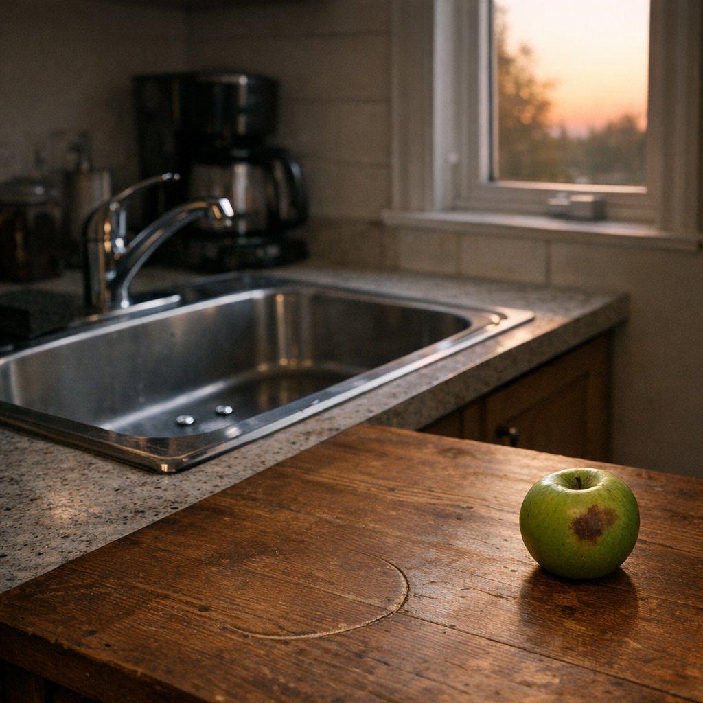 Constraint Fidelity Test: Kitchen Scene — Nano Banana Pro AI Generated Image