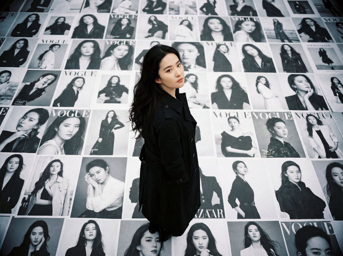 LOMO Ic-a Style Japanese Actress Portrait — Nano Banana Pro AI Generated Image