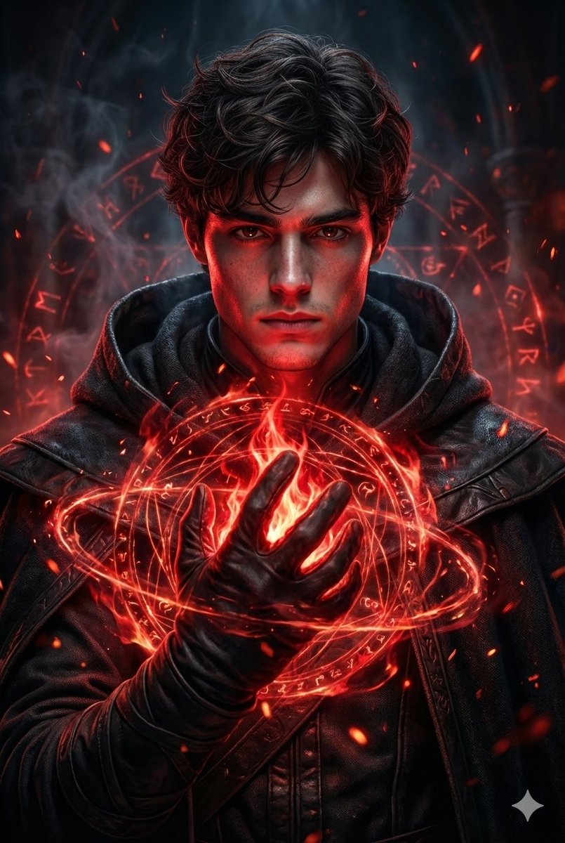 Hyperrealistic Dark Sorcerer Portrait — Nano Banana Pro AI Generated Image