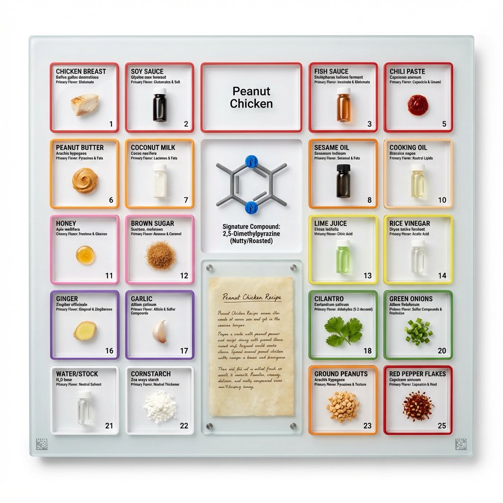 Culinary Periodic Table Display Board Generator — Nano Banana Pro AI Generated Image
