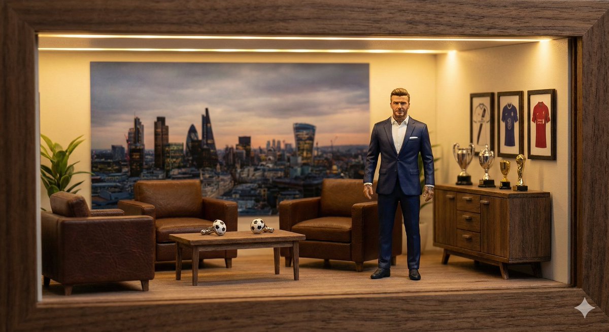 Celebrity Personal Mini World Diorama Prompt — Nano Banana Pro AI Generated Image