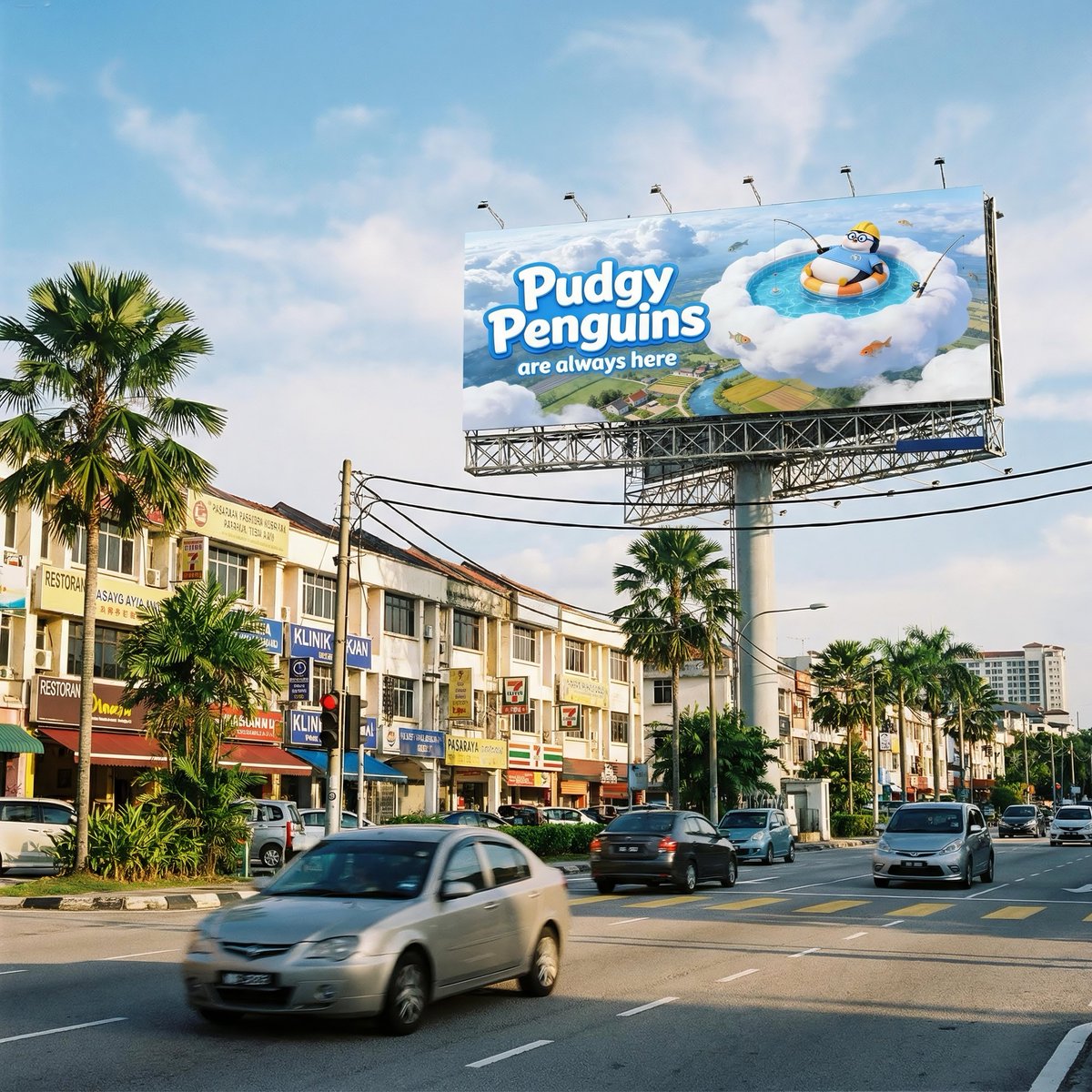 Malaysian City Billboard Commercial Photography Prompt — Nano Banana Pro AI Generated Image