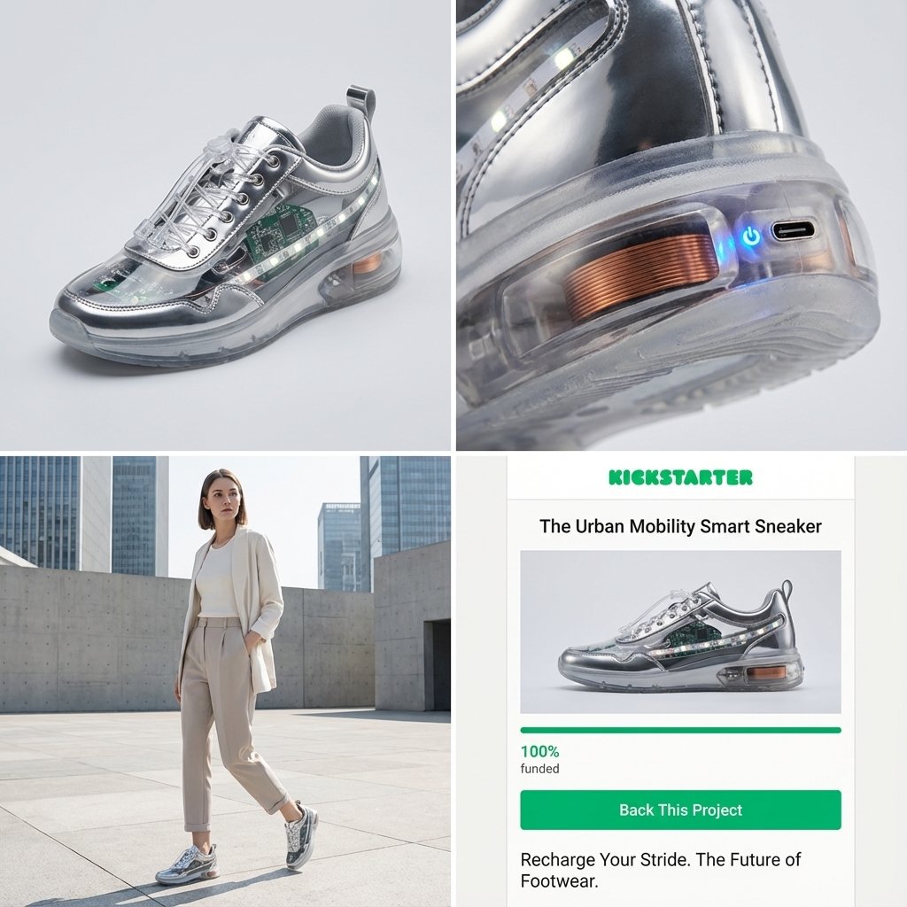 Kickstarter Campaign Generator Prompt — Nano Banana Pro AI Generated Image