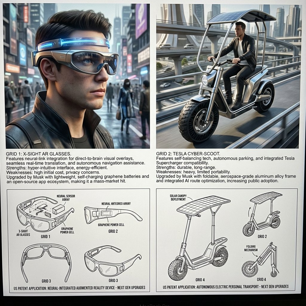 Inventor's Future Product Prediction Prompt — Nano Banana Pro AI Generated Image