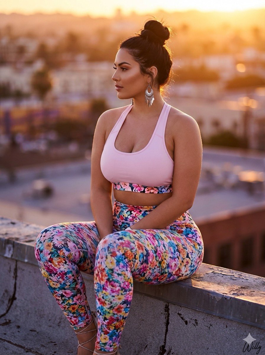 Golden Hour Rooftop Sunset Rest — Nano Banana Pro AI Generated Image